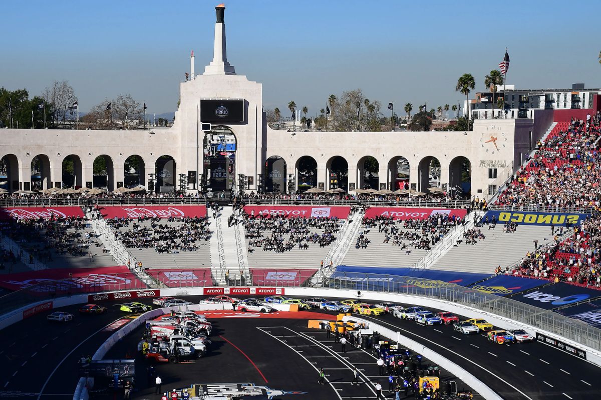 NASCAR Race In LA (2)